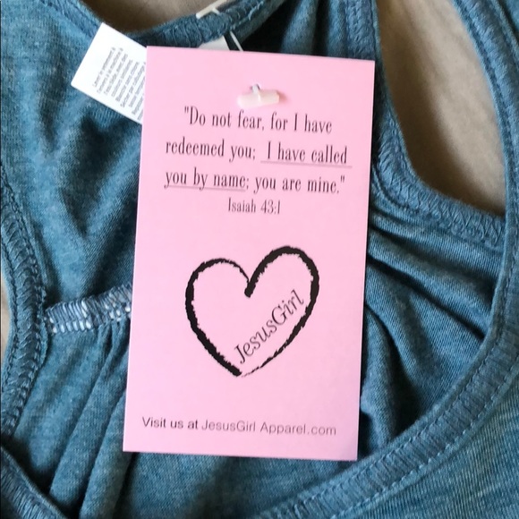 Blue aloha never fails tank top - Picture 5 of 5